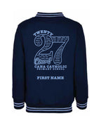 Bomber Jacket- Stripe Rib