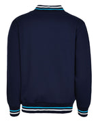 Bomber Jacket - 2 colour Stripe Rib