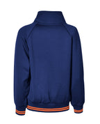 Zip Jacket with Stripe Rib