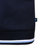Tracksuit jacket with stripe rib and contrast piping