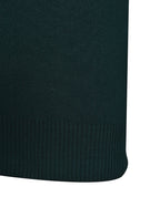 Poly cotton Jumper with Stripe Neck and Cuffs