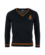 Wool Blend Jumper with 3 colour stripe