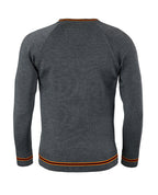 Wool Blend Jumper with 3 colour stripe