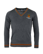 Wool Blend Jumper with 3 colour stripe