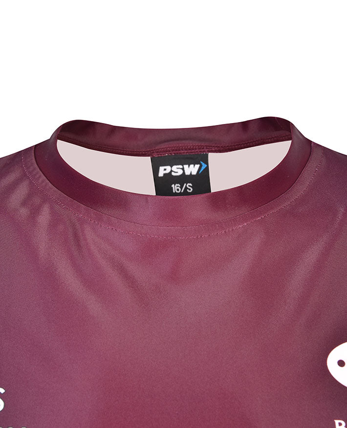 Sublimated Netball Top with Velcro Bibs