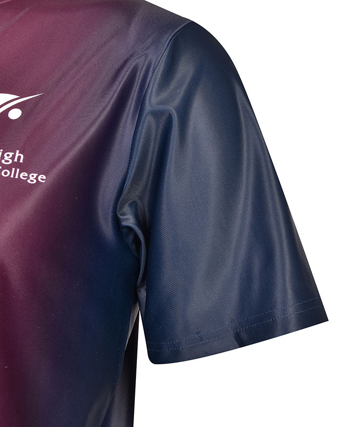 Sublimated Netball Top with Velcro Bibs