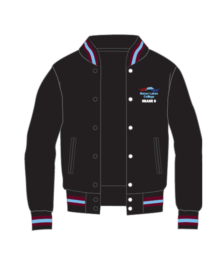 Varsity Jacket - Stripe Rib