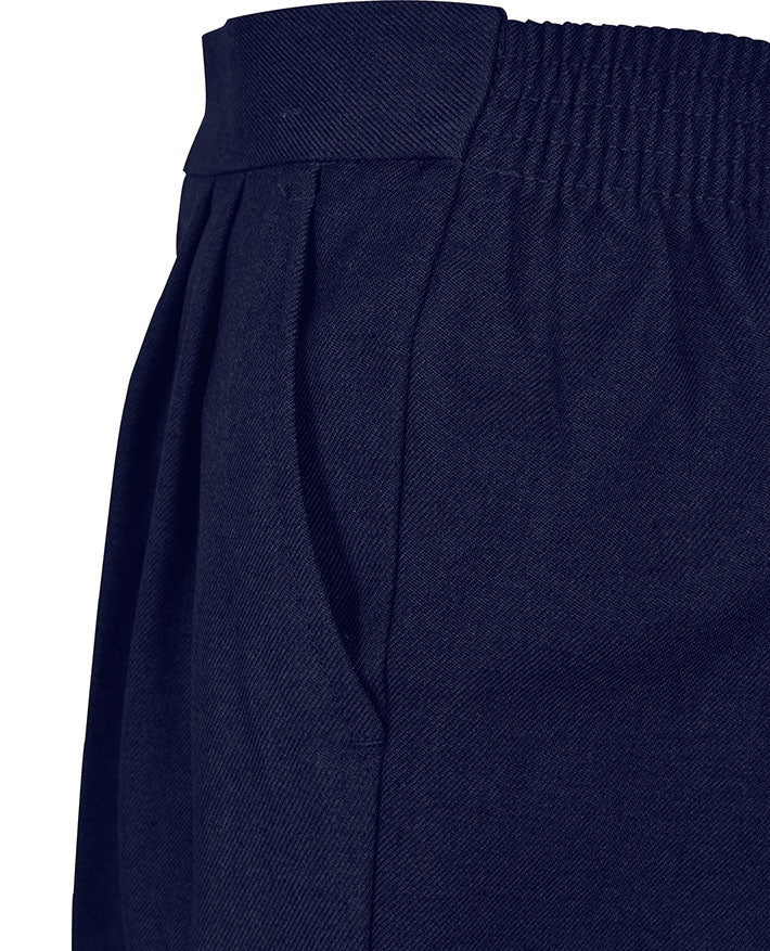 Pleated Trouser - Double Knee