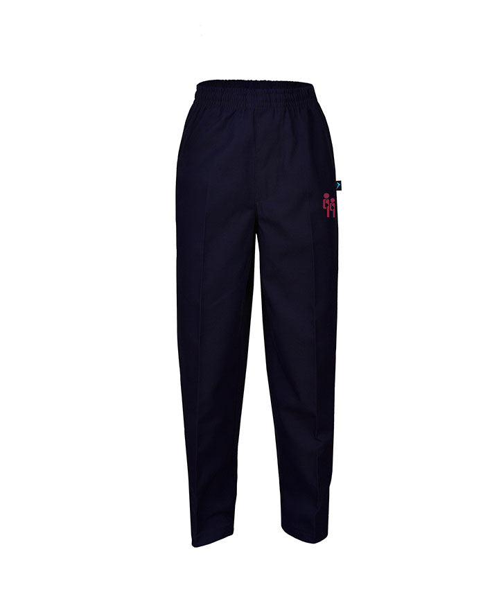 Elastic Waist Pants - Yoke Back