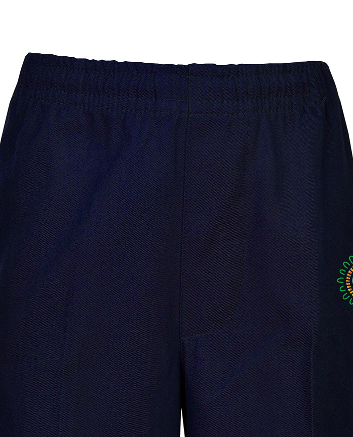 Elastic Waist Pants - Yoke Back