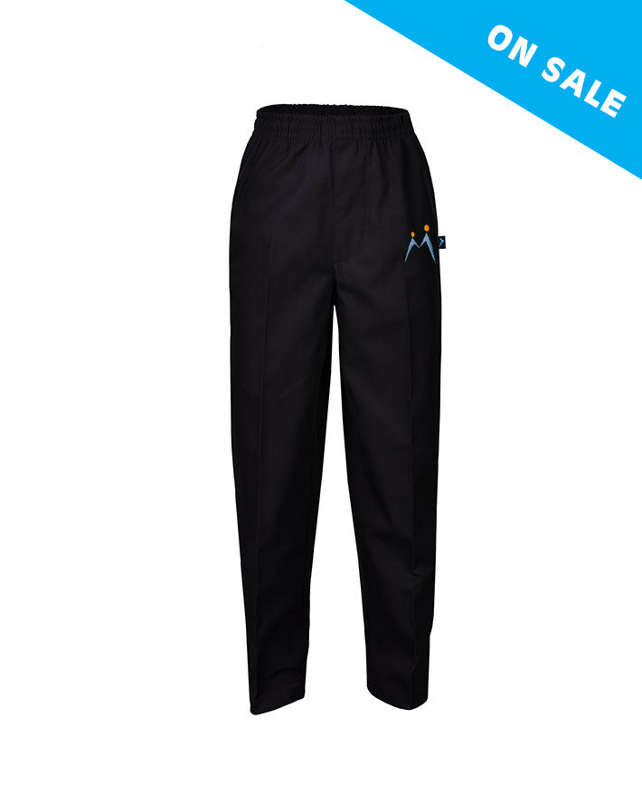 Elastic Waist Pants - Yoke Back