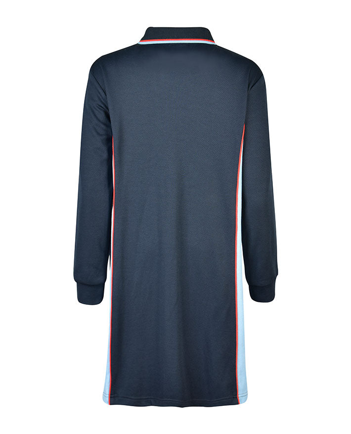 Long Sleeve Cotton Back Polo Shirt