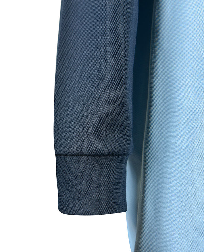 Long Sleeve Cotton Back Polo Shirt