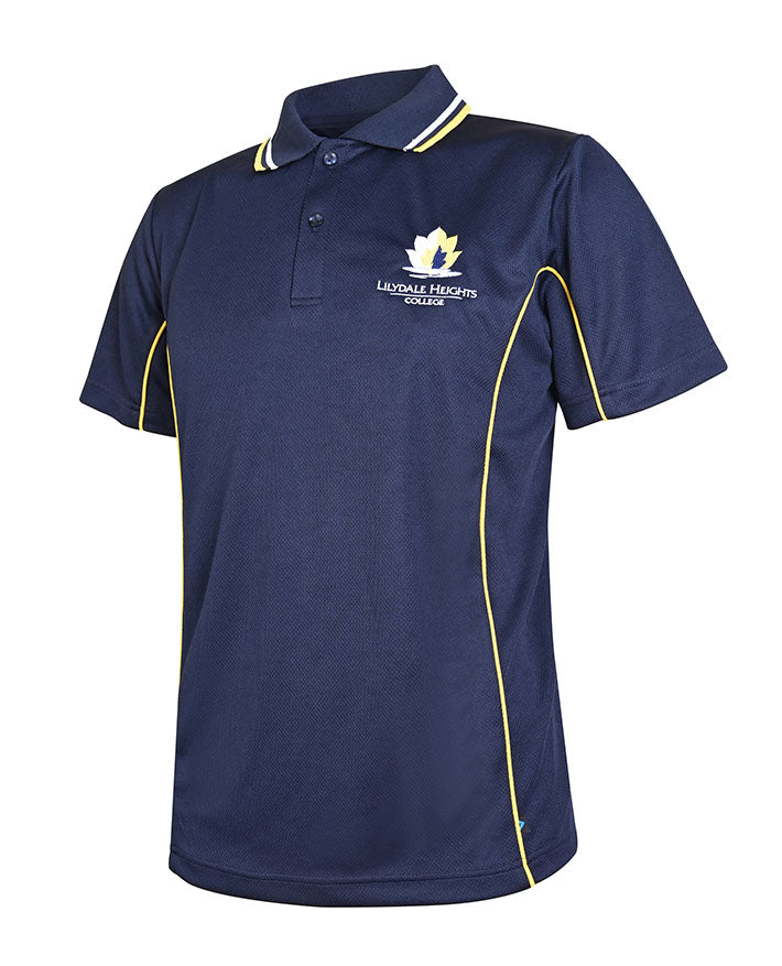 Micromesh SS Polo w. Contrast Piping & 3 colour collar