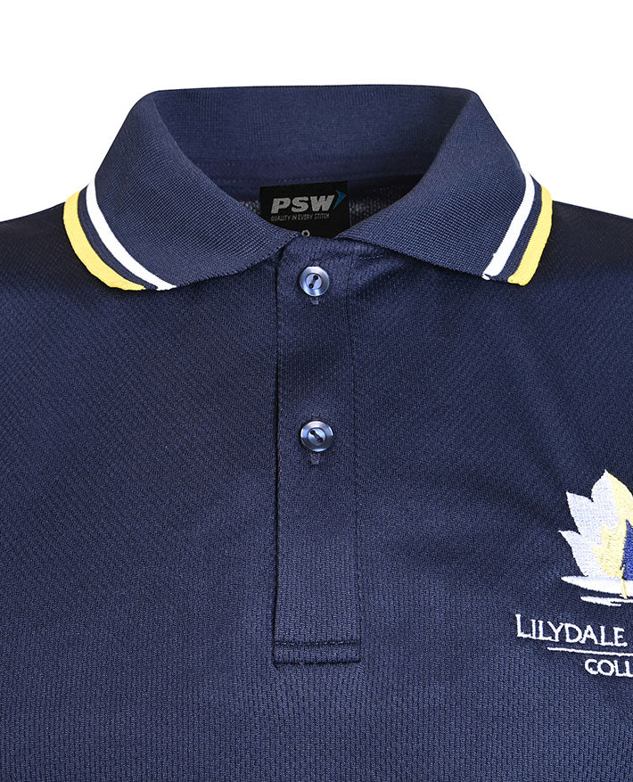 Micromesh SS Polo w. Contrast Piping & 3 colour collar