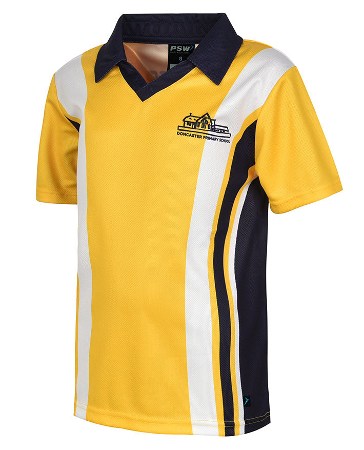 Short Sleeve Sublimated V-Neck Polo