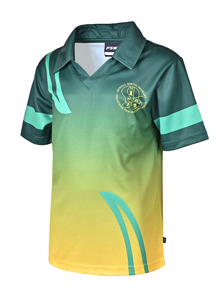 Short Sleeve Sublimated V-Neck Polo