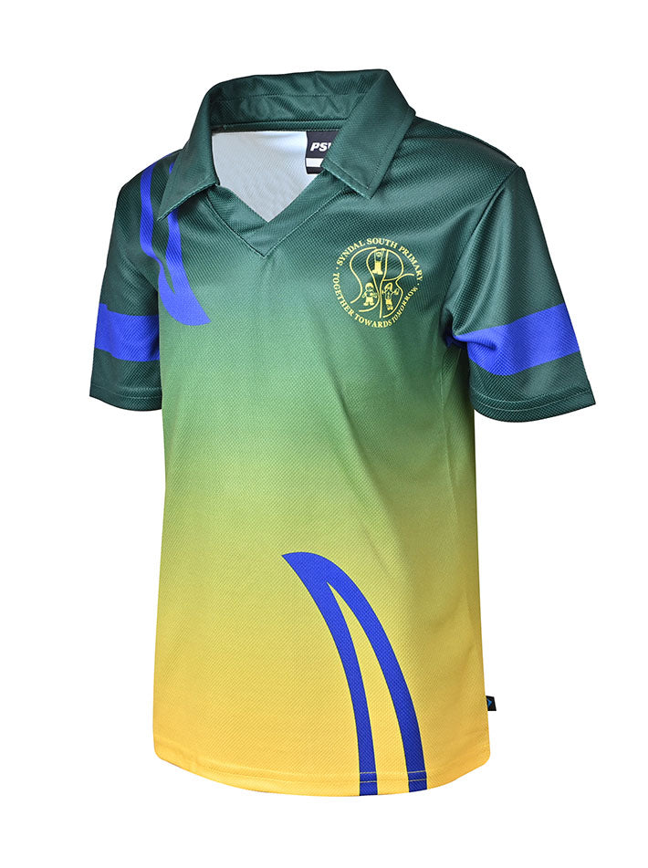 Short Sleeve Sublimated V-Neck Polo