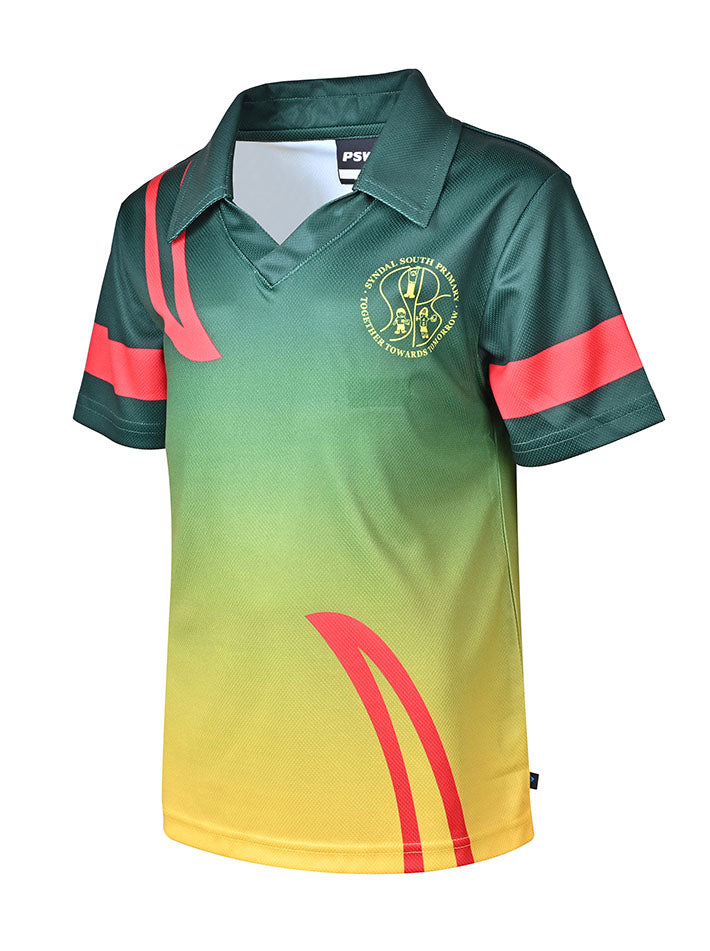 Short Sleeve Sublimated V-Neck Polo