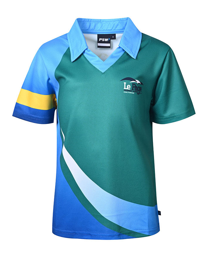 Short Sleeve Sublimated V-Neck Polo