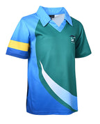 Short Sleeve Sublimated V-Neck Polo