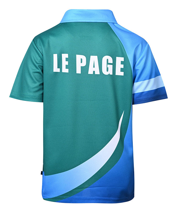 Short Sleeve Sublimated V-Neck Polo