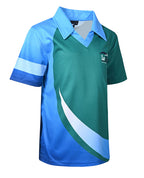 Short Sleeve Sublimated V-Neck Polo