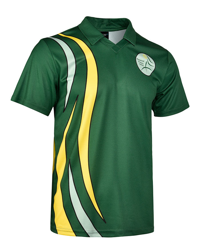 Short Sleeve Sublimated V-Neck Polo