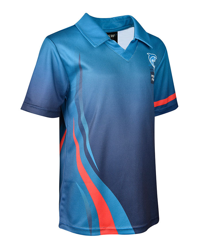 Short Sleeve Sublimated V-Neck Polo