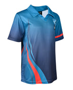 Short Sleeve Sublimated V-Neck Polo