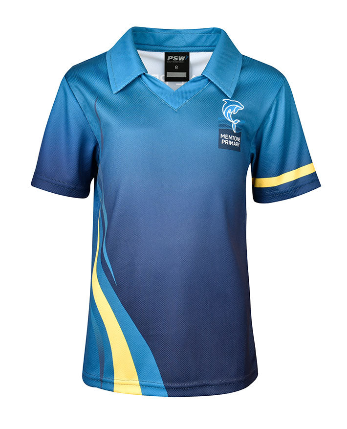 Short Sleeve Sublimated V-Neck Polo