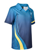Short Sleeve Sublimated V-Neck Polo