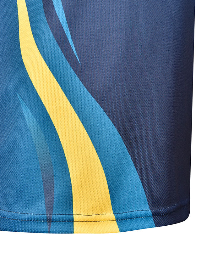 Short Sleeve Sublimated V-Neck Polo
