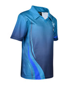 Short Sleeve Sublimated V-Neck Polo