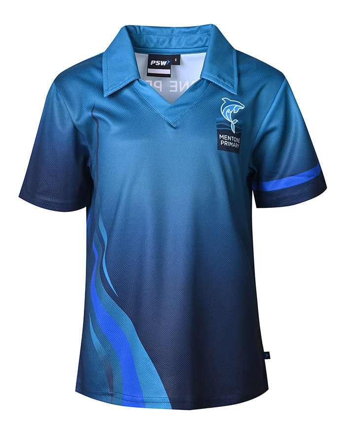 Short Sleeve Sublimated V-Neck Polo