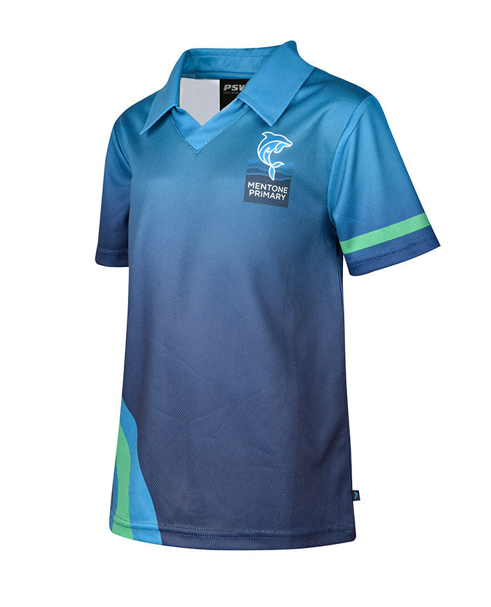 Short Sleeve Sublimated V-Neck Polo