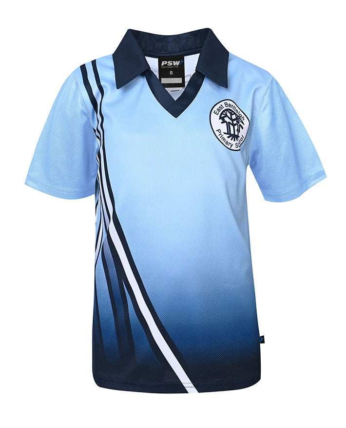 Short Sleeve Sublimated V-Neck Polo