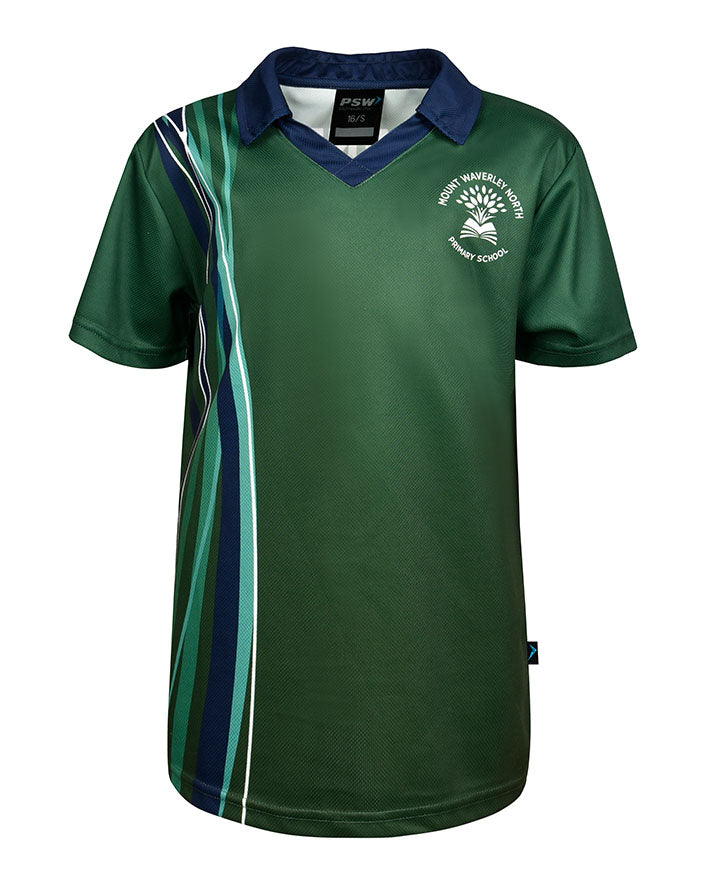 Short Sleeve Sublimated V-Neck Polo