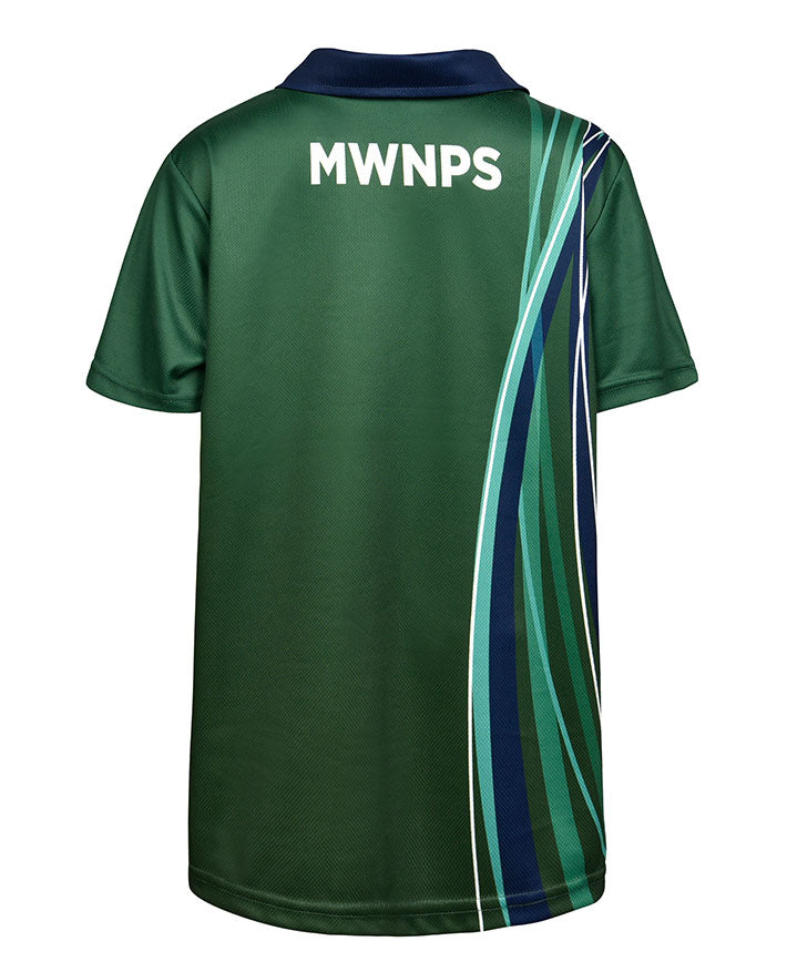 Short Sleeve Sublimated V-Neck Polo