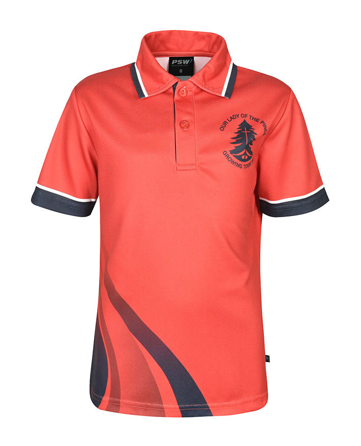 Short Sleeve Sublimated Polo