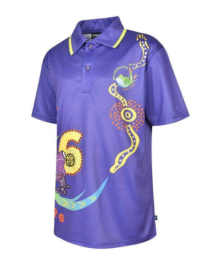 Short Sleeve Sublimated Polo