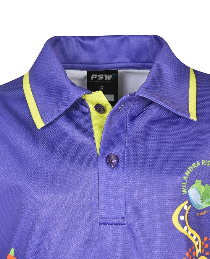 Short Sleeve Sublimated Polo