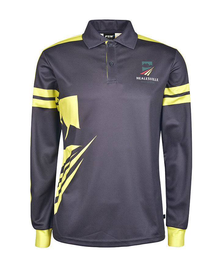 Long Sleeve Sublimated Polo