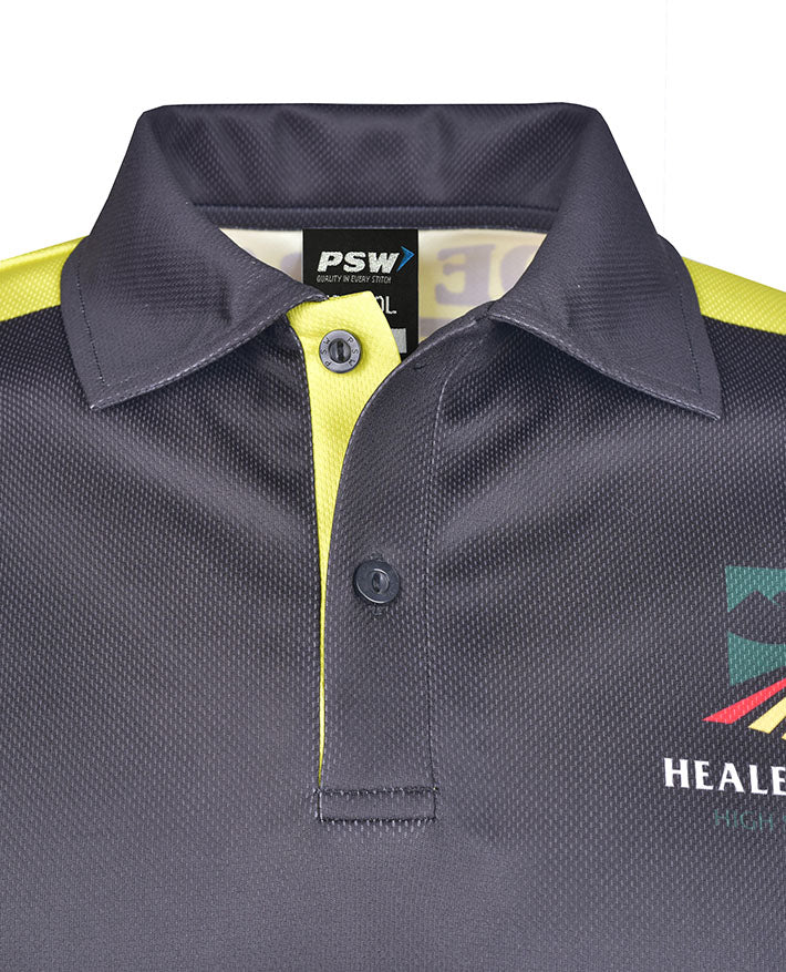 Long Sleeve Sublimated Polo