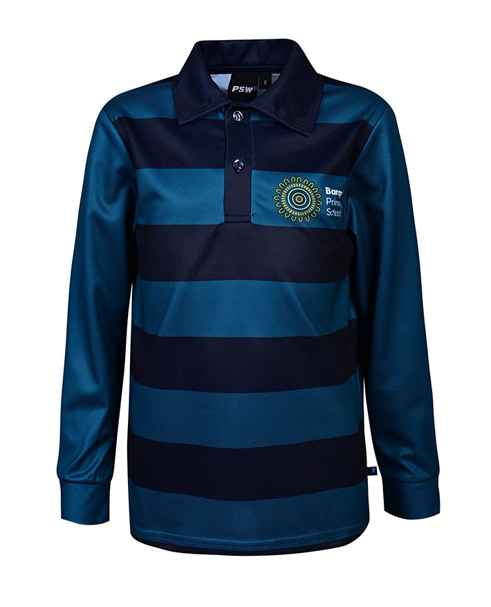 Long Sleeve Sublimated Polo