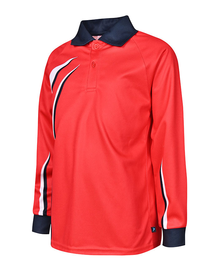 Long Sleeve Sublimated Polo