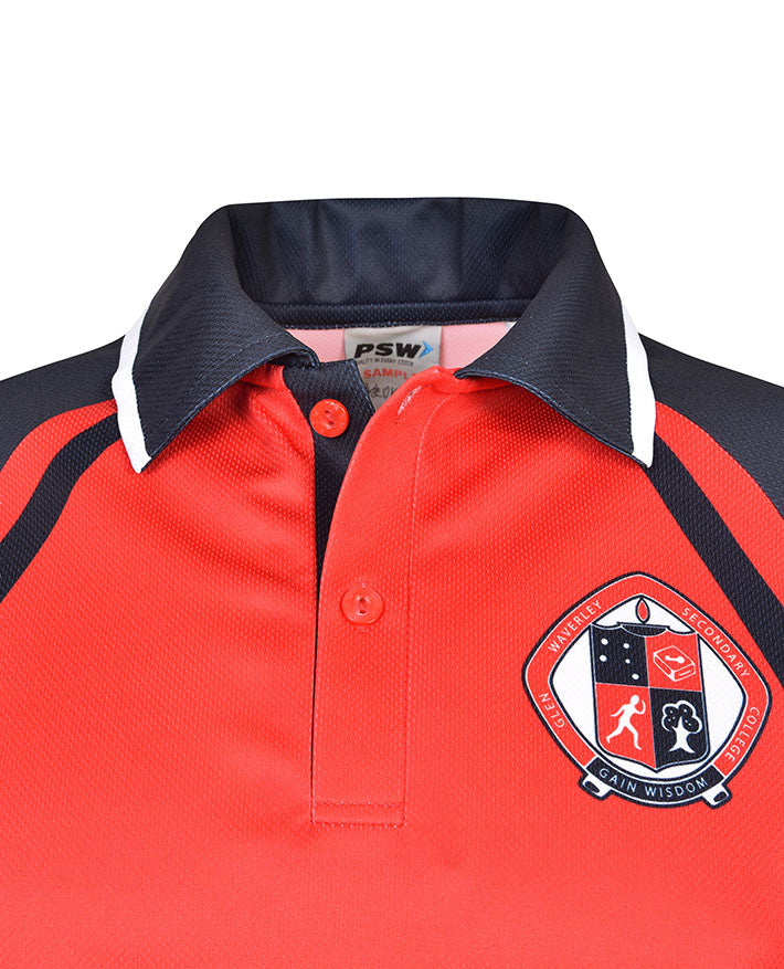 Long Sleeve Sublimated Polo