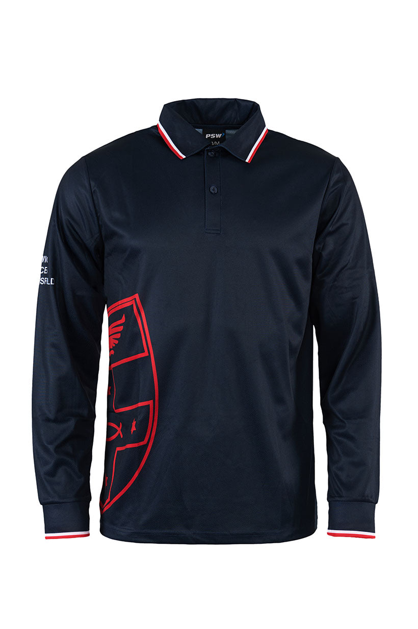 Long Sleeve Sublimated Polo