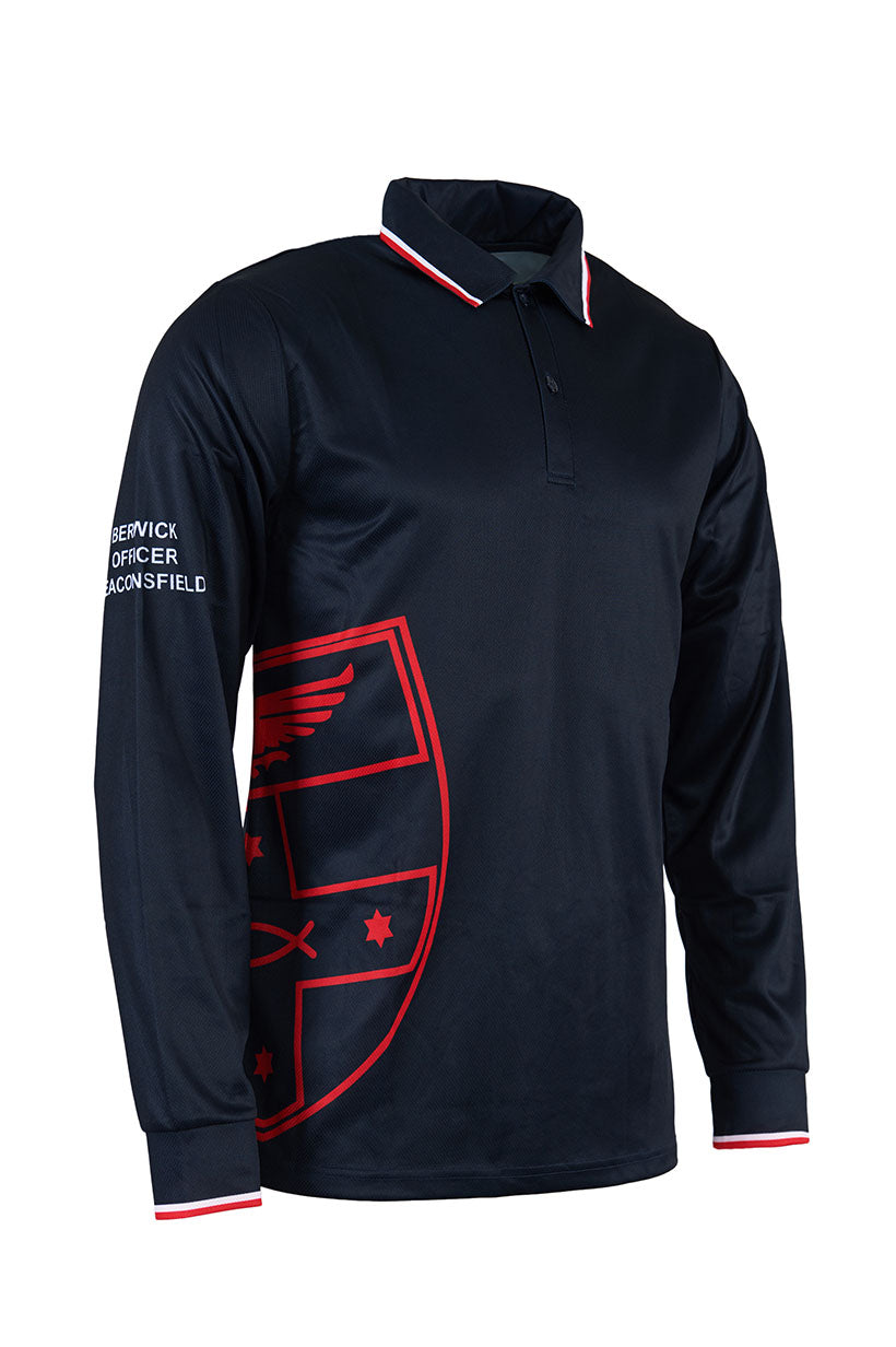 Long Sleeve Sublimated Polo