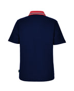 S/S Polo Shirt - Contrast Stripe Collar